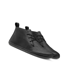 Chaussures Lifestyle Vivobarefoot Gobi II Wild Hide Noir Homme | WGK-39627035