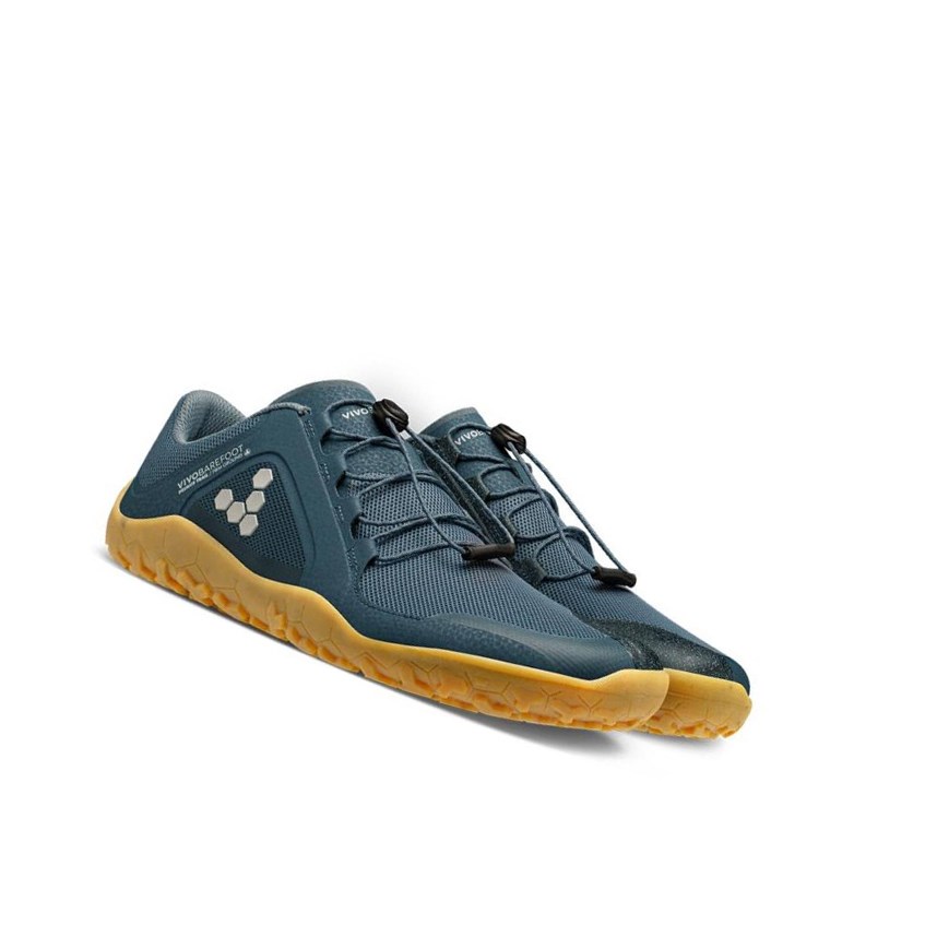 Chaussures Running Vivobarefoot Primus Trail II Firm Ground 49 Bleu Homme | ENV-91031230