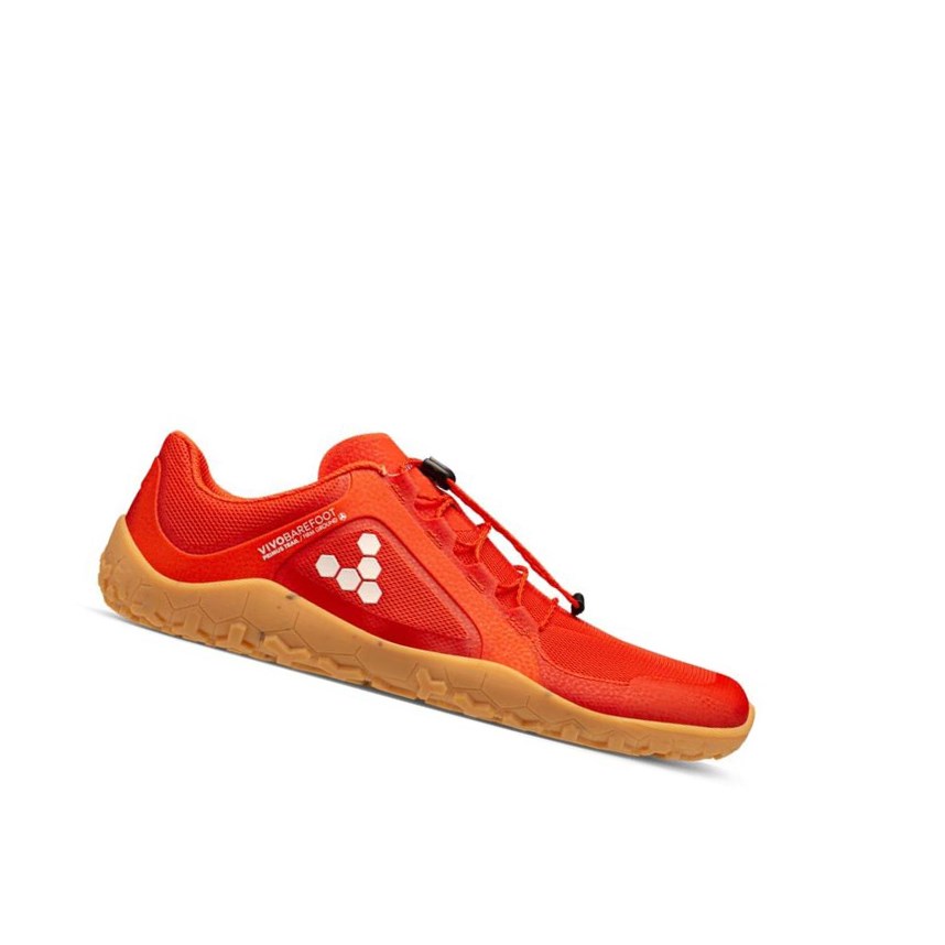 Chaussures Running Vivobarefoot Primus Trail II Firm Ground Rouge Homme | TSB-18507524