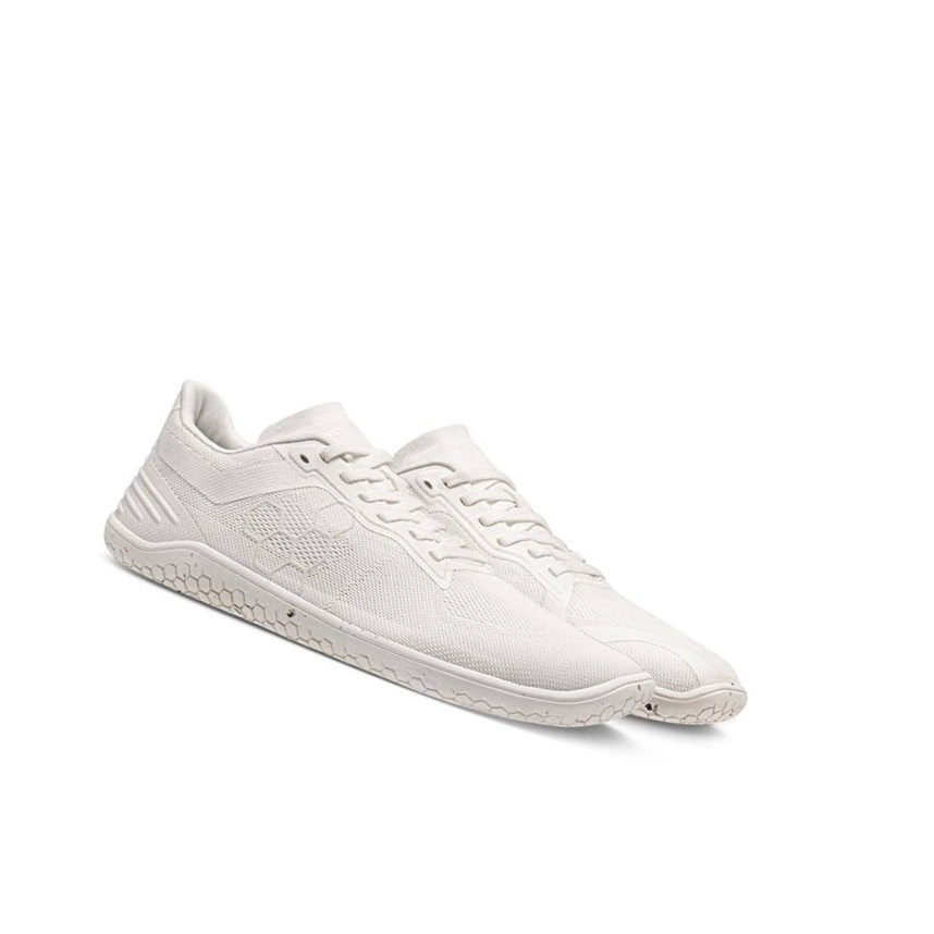 Chaussures Running Vivobarefoot Geo Racer II Blanche Homme | UQI-12937431