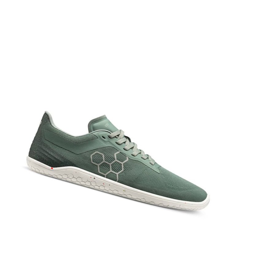 Chaussures Running Vivobarefoot Geo Racer II Vert Homme | KXX-56533003