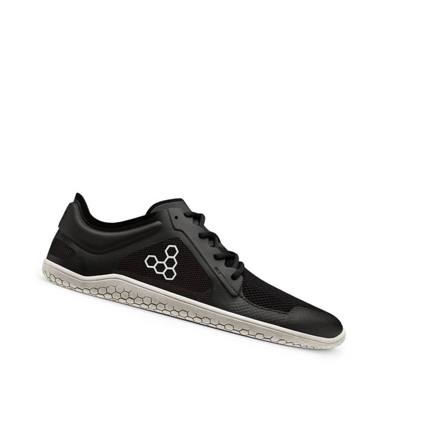 Chaussures Running Vivobarefoot Primus Lite II Bio Noir Blanche Homme | GOH-63632502