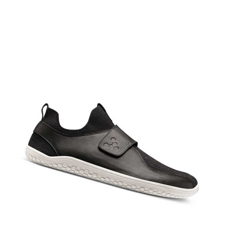 Chaussures Running Vivobarefoot Primus Knit EZ Noir Homme | TEF-32355595