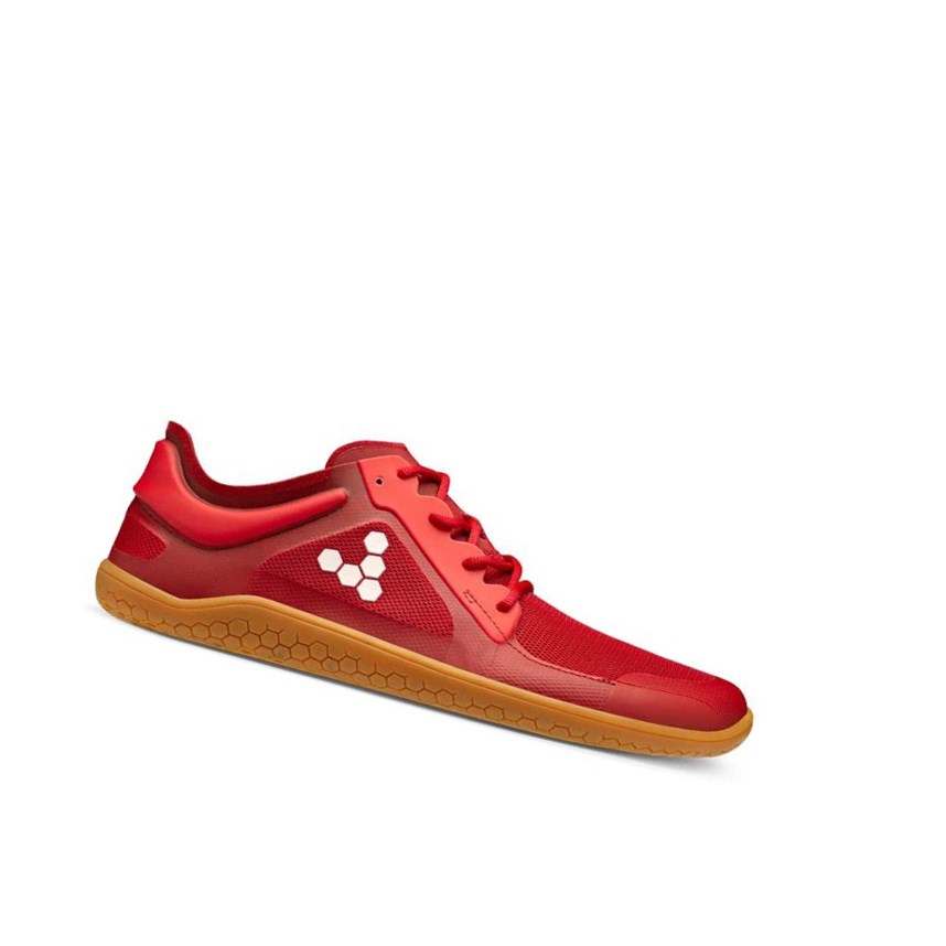 Chaussures Running Vivobarefoot Primus Lite III Rouge Homme | GBV-27693425