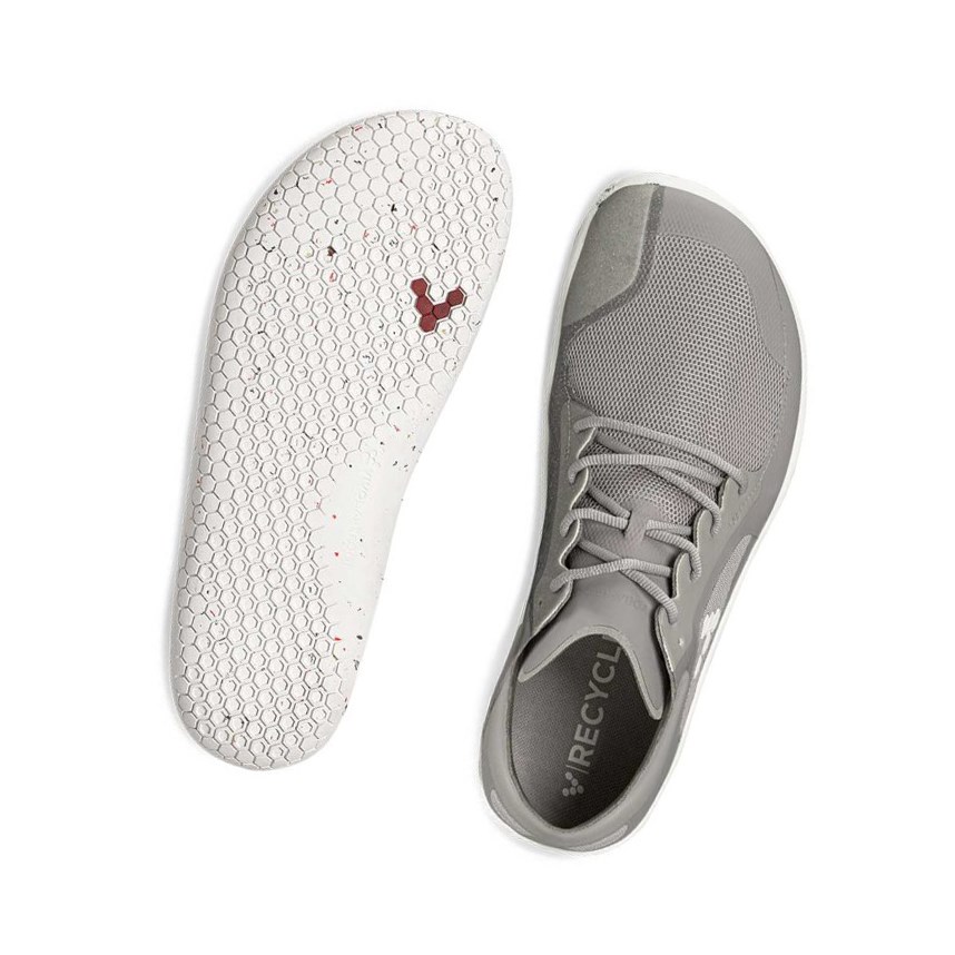 Chaussures Running Vivobarefoot Primus Lite III Grise Homme | HEP-43327280