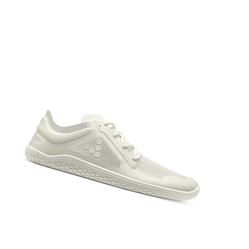 Chaussures Running Vivobarefoot Primus Lite III Blanche Homme | CMB-04794100