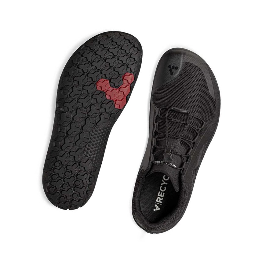 Chaussures Running Vivobarefoot Primus Trail II Firm Ground Noir Femme | EQX-46828689