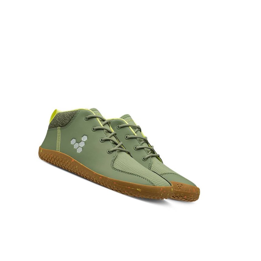 Bottines Vivobarefoot Primus Bootie All Weather Juniors Vert Enfant | RII-89744835