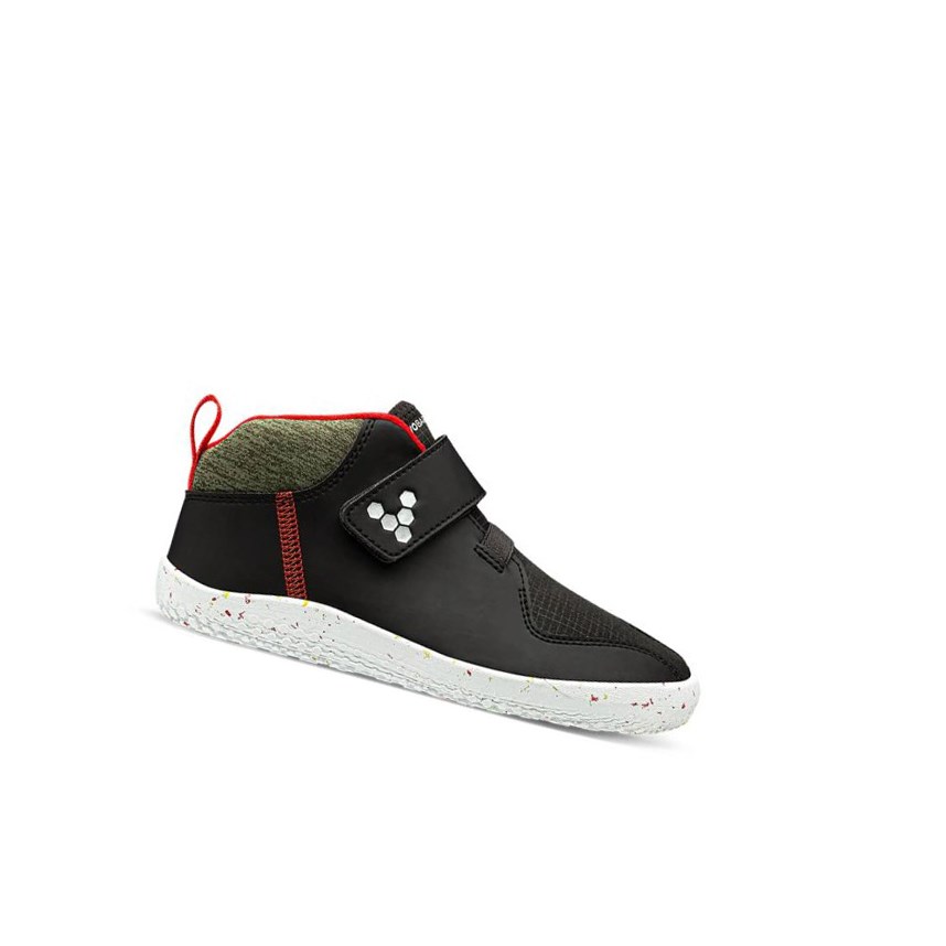 Bottines Vivobarefoot Primus Bootie All Weather Noir Enfant | NWS-96146151