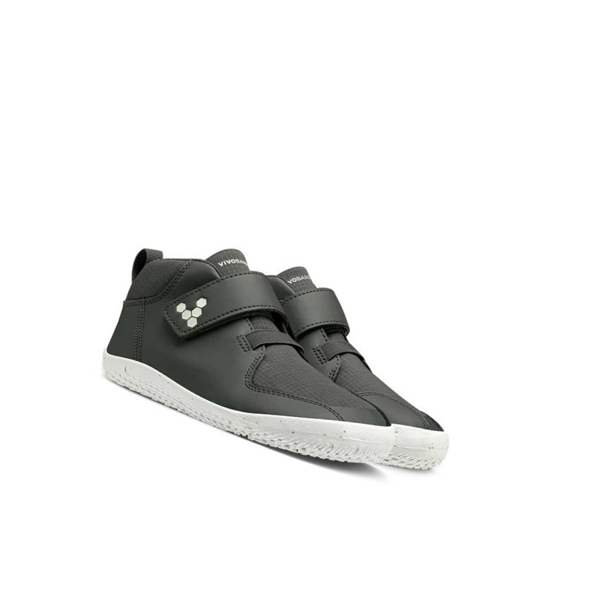 Bottines Vivobarefoot Primus Bootie II All Weather Noir Enfant | UXJ-85627278