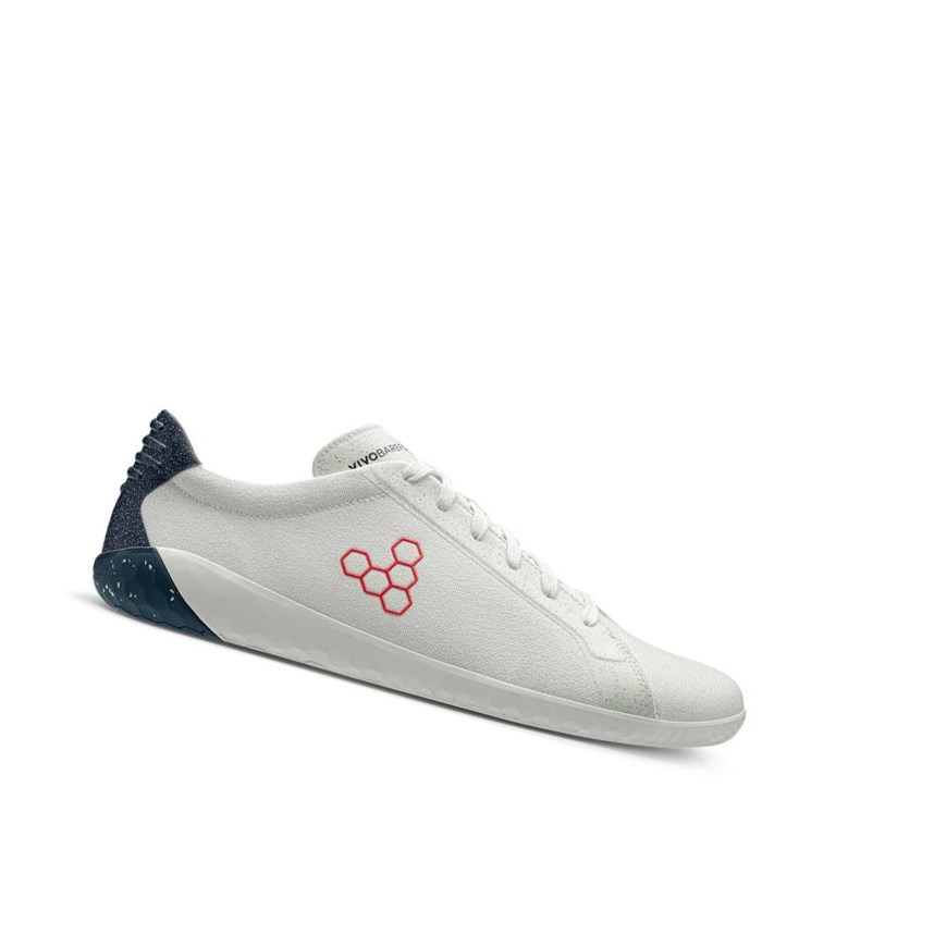 Chaussures Casual Vivobarefoot Geo Court Eco Blanche Bleu Rouge Homme | CPK-19124657