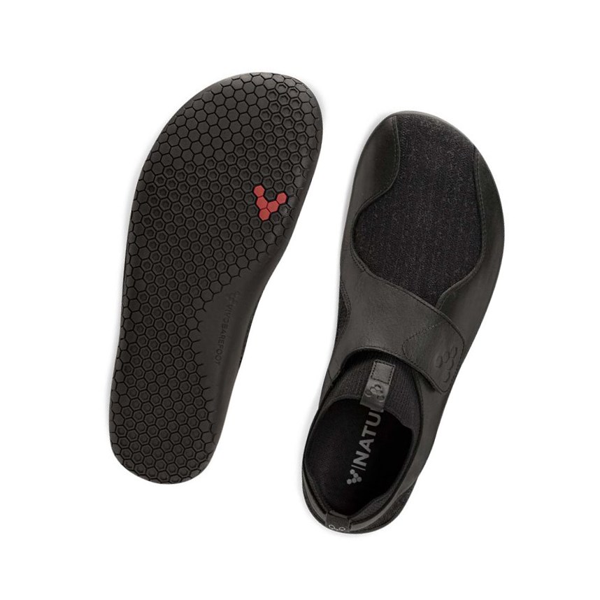 Chaussures Casual Vivobarefoot Primus Knit EZ Noir Homme | CNO-89695897