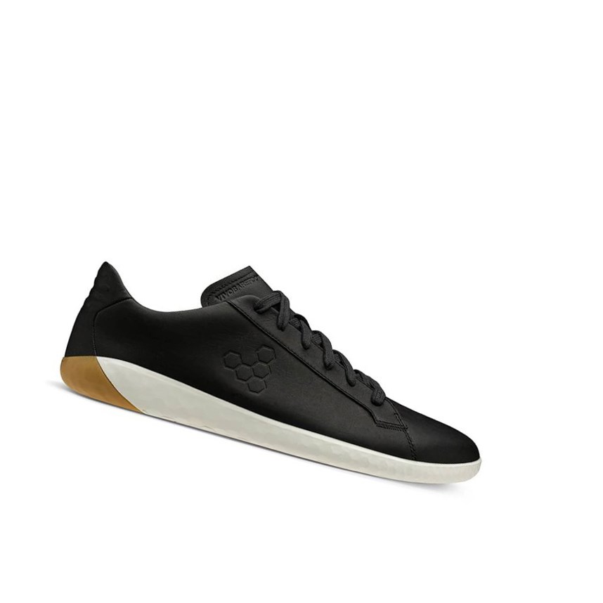 Chaussures Casual Vivobarefoot Geo Court Noir Homme | QGL-26265201