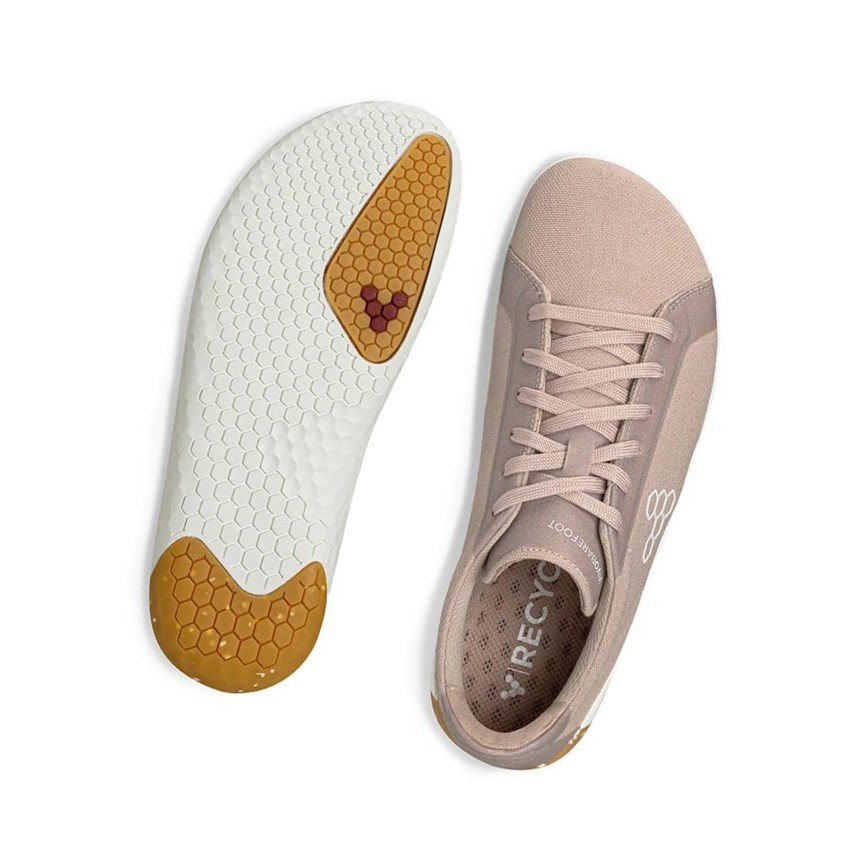 Chaussures Casual Vivobarefoot Geo Court Eco Rose Femme | LXN-14947436