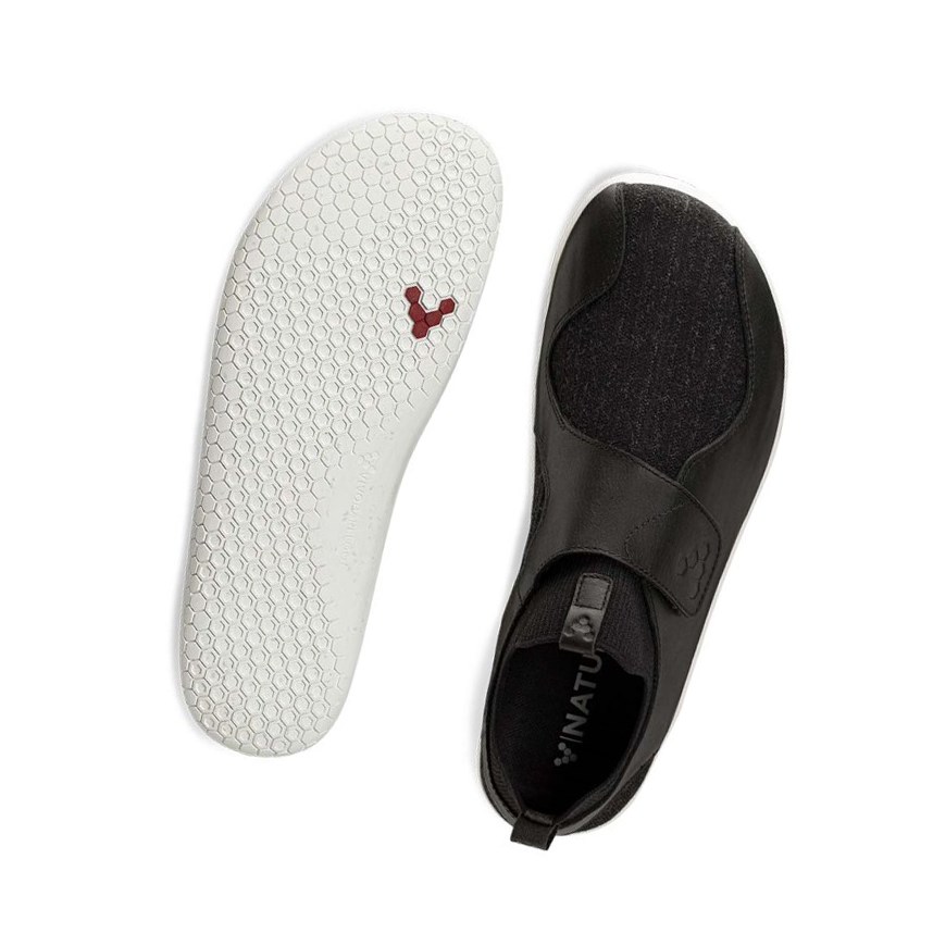 Chaussures Casual Vivobarefoot Primus Knit EZ Noir Femme | VKS-12052945