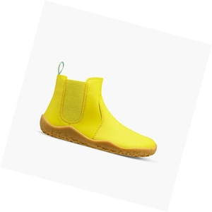 Bottines Chelsea Vivobarefoot Fulham Rubber II Jaune Enfant | QLX-34473563