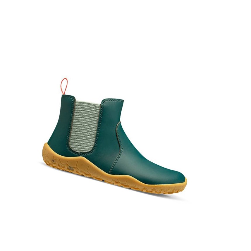 Bottines Chelsea Vivobarefoot Fulham II Little Forest Folk Bleu Enfant | VPF-96524968