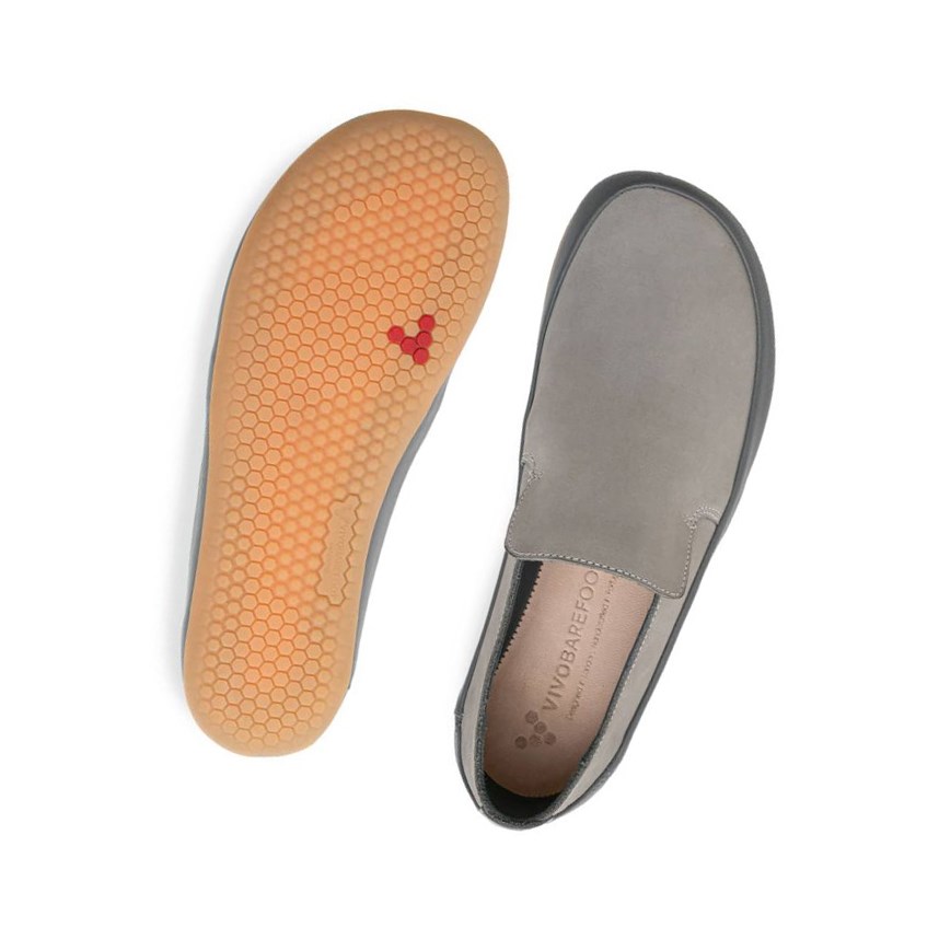 Chaussures Habillées Vivobarefoot Opanka Grise Femme | HHG-99034720