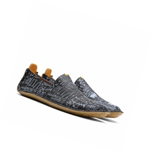 Espadrilles Vivobarefoot Ababa Basquiat Noir Femme | SGI-43450562