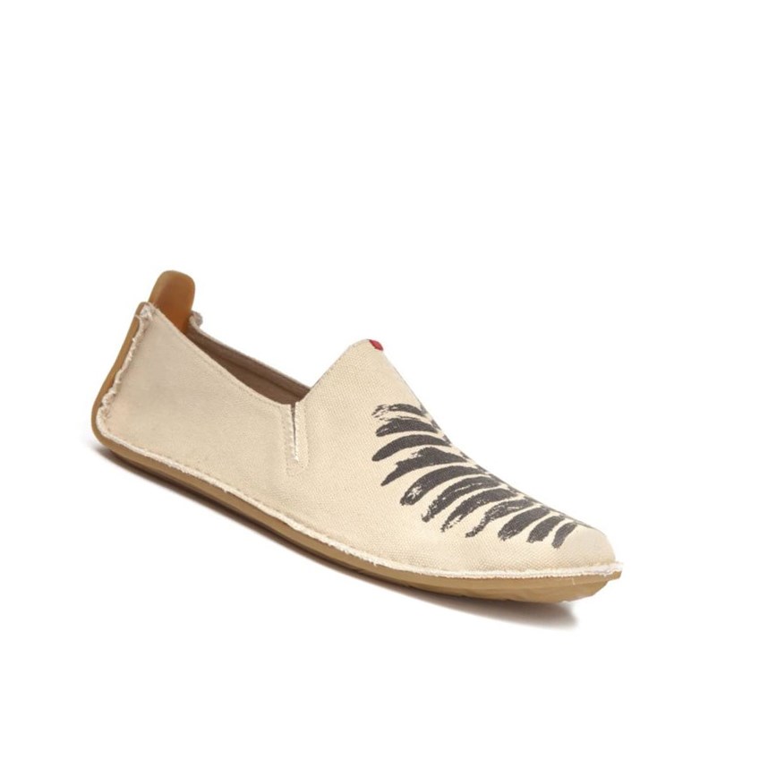 Espadrilles Vivobarefoot Ababa Tela Soul of Africa Beige Femme | LTU-10583713