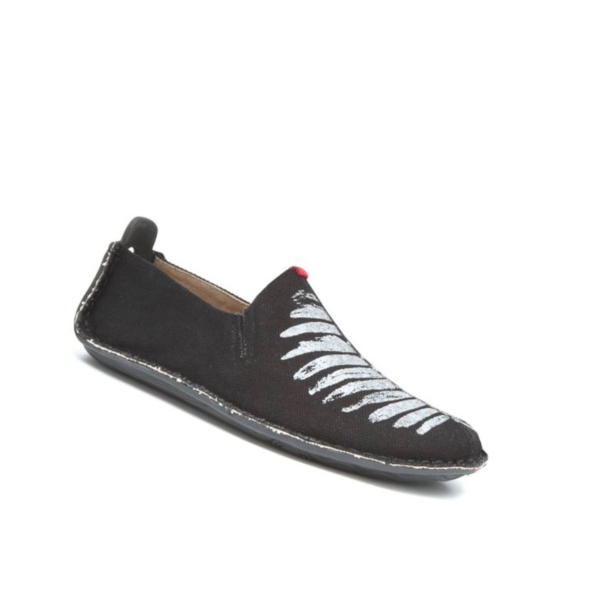 Espadrilles Vivobarefoot Ababa Tela Soul of Africa Noir Femme | MZT-58861156