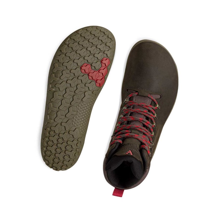 Bottes Randonnée Vivobarefoot Tracker II Firm Ground Marron Homme | CBP-58716447