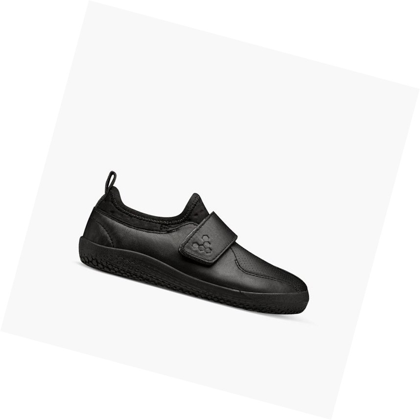 Chaussures De Sport Vivobarefoot Primus School II Noir Enfant | DWT-83654114