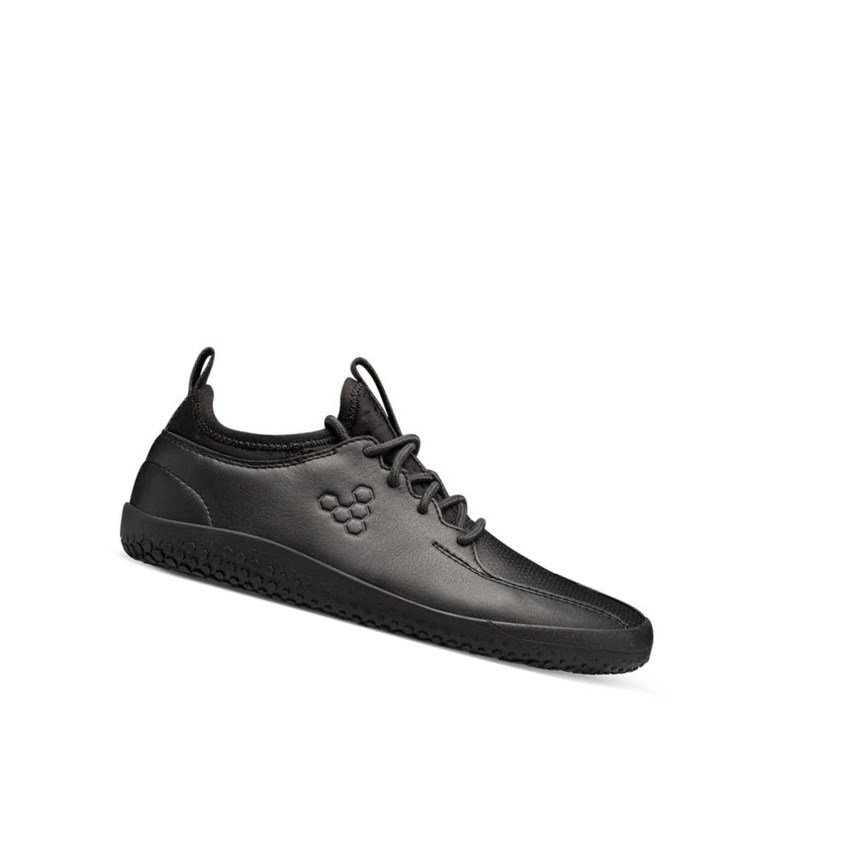 Chaussures Running Vivobarefoot Primus School II Juniors Noir Enfant | BDM-86116883