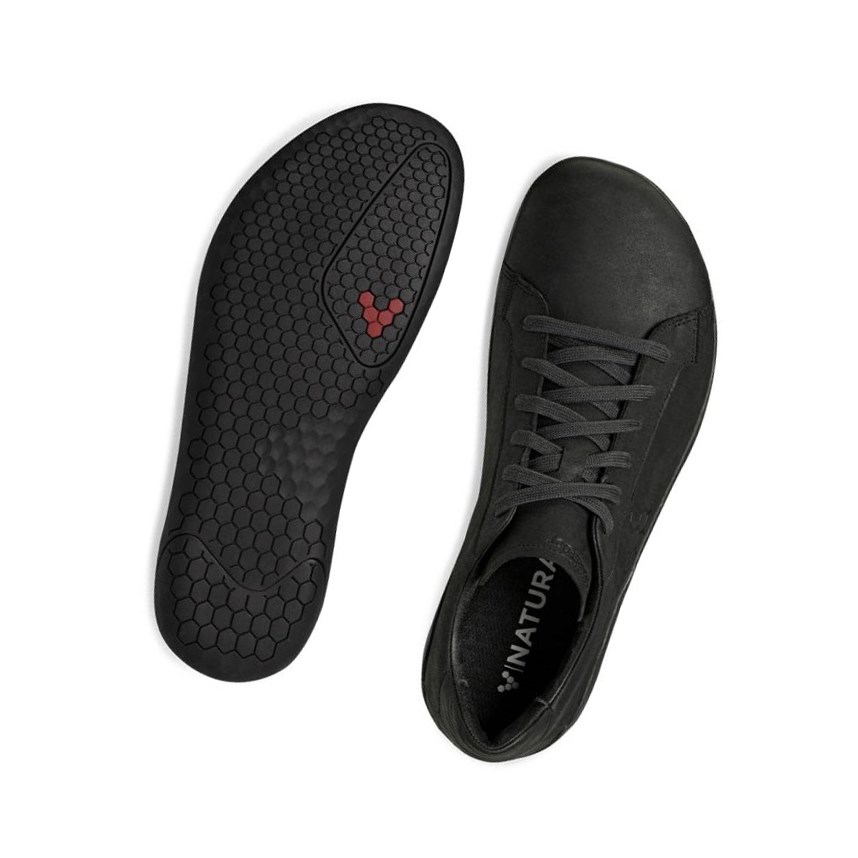 Baskets Vivobarefoot Geo Court II Noir Homme | ZBV-25402967