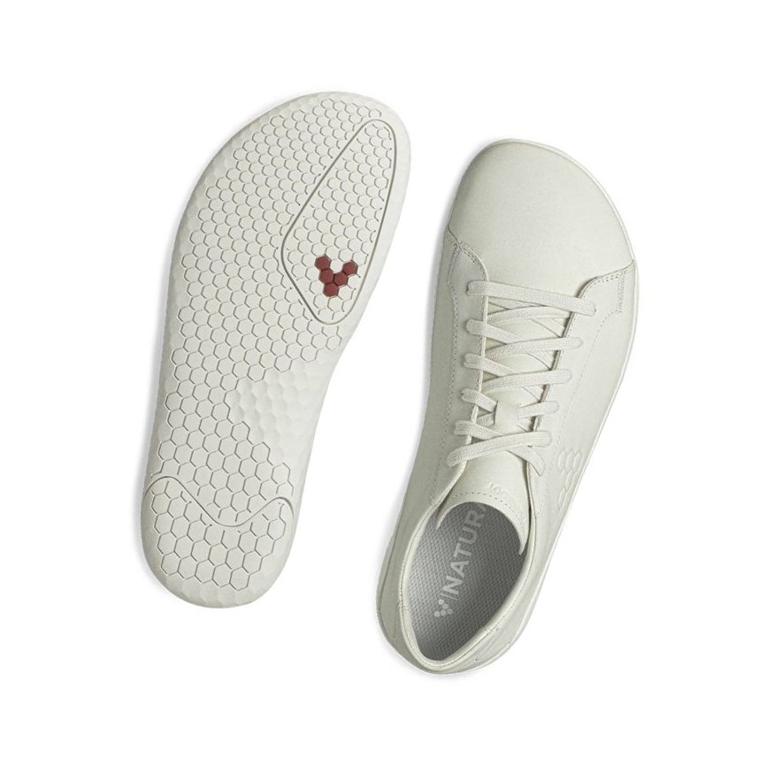 Baskets Vivobarefoot Geo Court II Blanche Homme | WXR-04094657