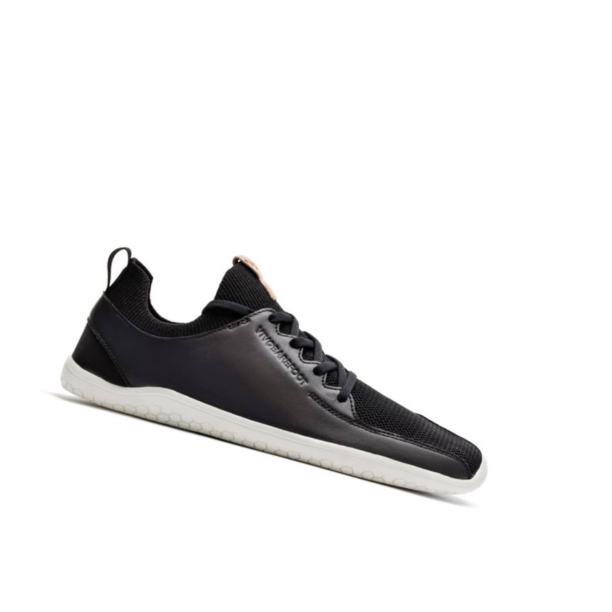 Baskets Vivobarefoot Primus Knit Noir Homme | CIU-88691482