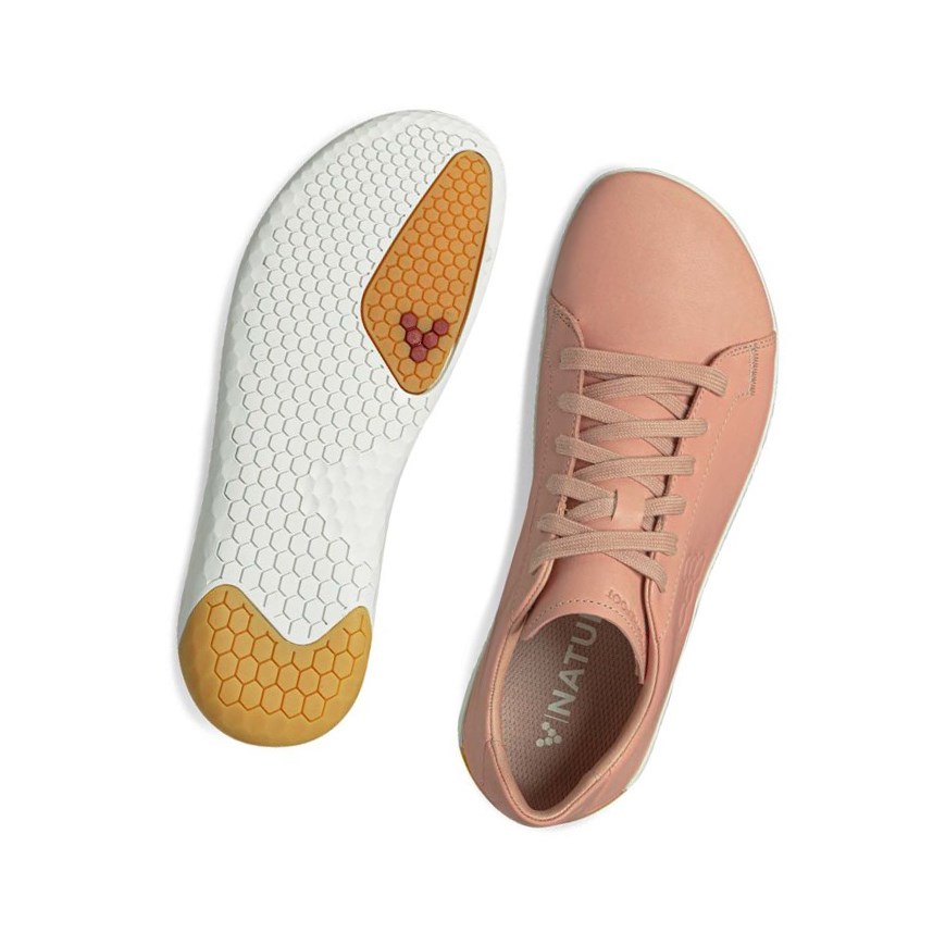 Baskets Vivobarefoot Geo Court II Rose Femme | JMQ-23049848