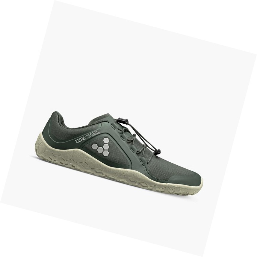 Chaussures Trail Vivobarefoot Primus Trail II All Weather FG Grise Foncé Homme | FQY-03121855