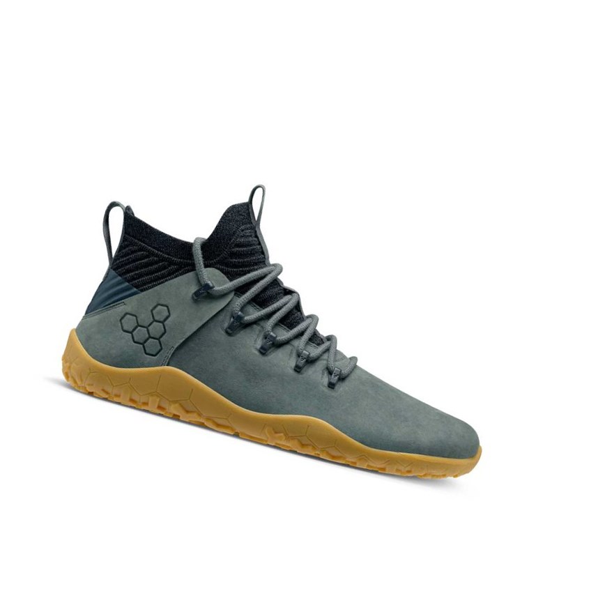 Chaussures D'hiver Vivobarefoot Magna Trail Firm Ground Vert Homme | SQQ-39745839