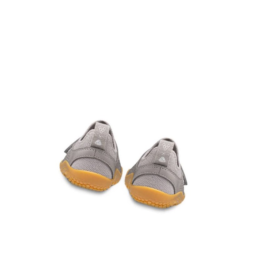 Chaussures Running Vivobarefoot Primus Knit II Bambin Grise Enfant | UCA-53783037